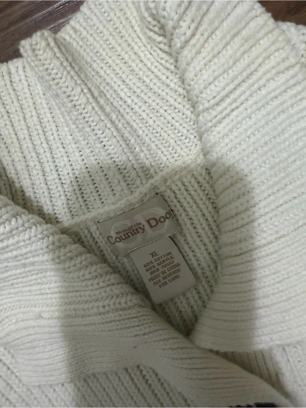 Cozy Ivory Long Button-Front Cardigan Sweater